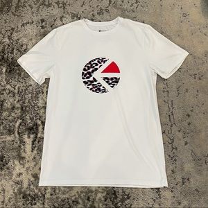 Men’s Ethika T-Shirt White Branded Short Sleeve